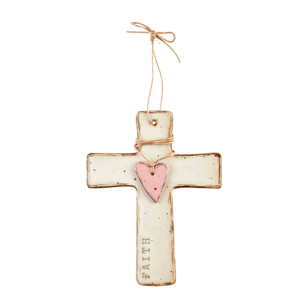 Faith Stoneware Cross Online