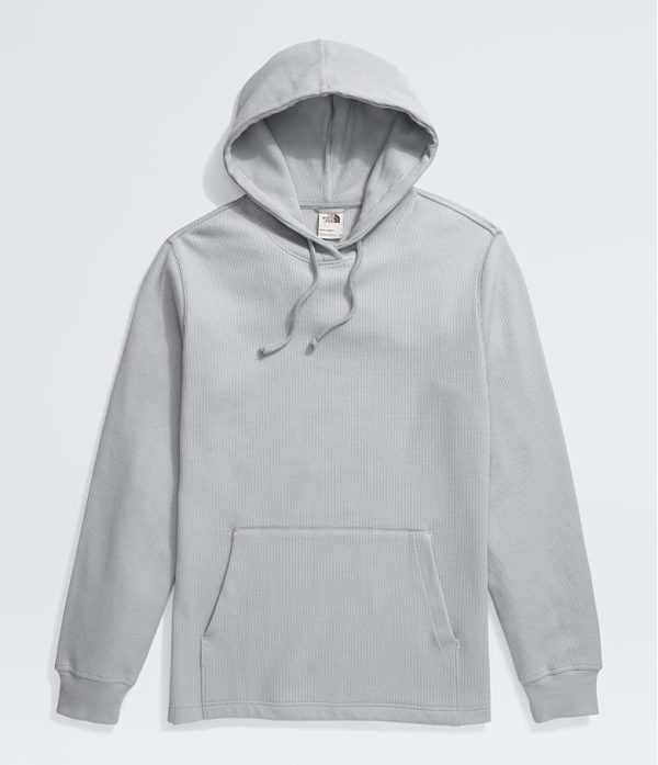 Men s Waffle Hoodie | High Rise Grey Discount