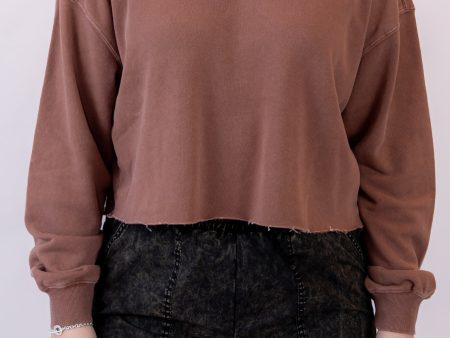 Paris Basic Sweatshirt | Chestnut For Sale