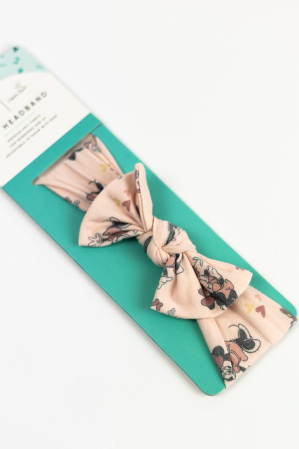 Copper Pearl Headband Bow | Minnie Mouse Fashion