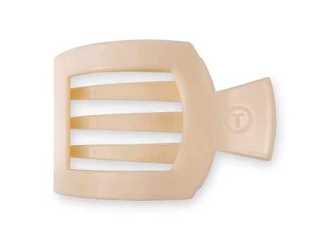 Flat Square Clip | Almond Beige Hot on Sale