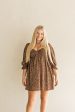 Peyton Floral Mini Dress | Brown Online Hot Sale