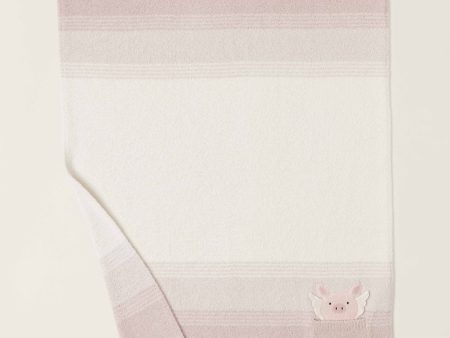 Barefoot Dreams Cozychic Flying Pig Stroller Blanket Cheap