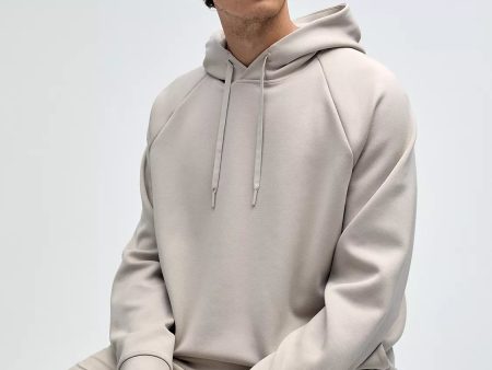 Men s Smooth Spacer Pullover Hoodie | Mojave Tan Discount