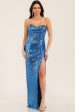 Prom Dress MF22392 | Slate Blue Fashion