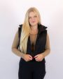 Shelby Puffer Vest | Black For Sale