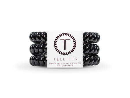 Teleties Small | Jet Black Fashion