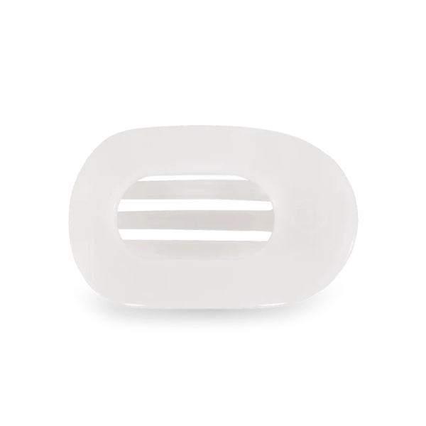 Flat Round Claw Clip | Coconut White Online