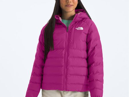 Girls  Reversible Perrito Hooded Jacket | Deep Mulberry on Sale