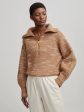 Ridley Dalmatian Half-Zip Knit | Golden Bronze Egret Online Sale