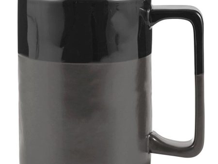 Mug | Matte Black Glossy Black Fashion