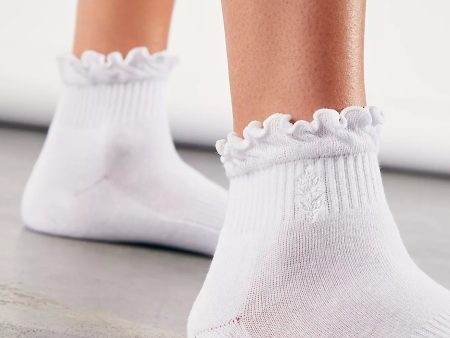 Movement Classic Ruffle Socks | White Cheap