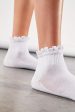 Movement Classic Ruffle Socks | White Cheap