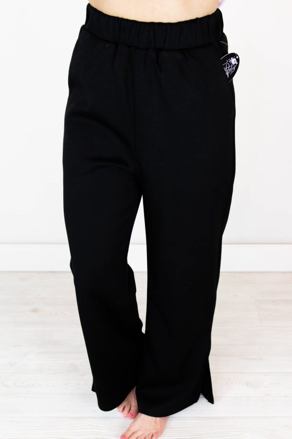 Avia Wide Leg Pants | Black For Cheap