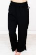 Avia Wide Leg Pants | Black For Cheap