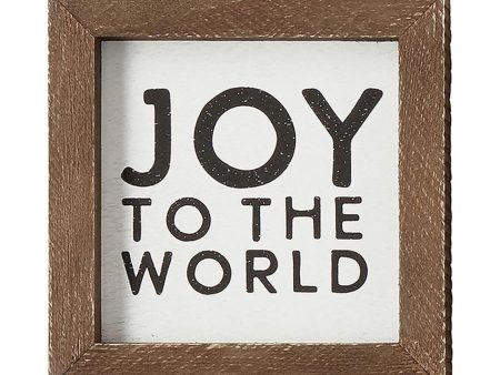 Joy To The World Box Frame Online