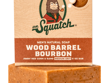 Dr. Squatch Bar Soap | Wood Barrel Bourbon Discount