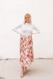 Lottie Pleated Skirt | Pink Multi For Discount