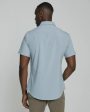 Siena Short Sleeve Shirt | Dusty Blue Discount