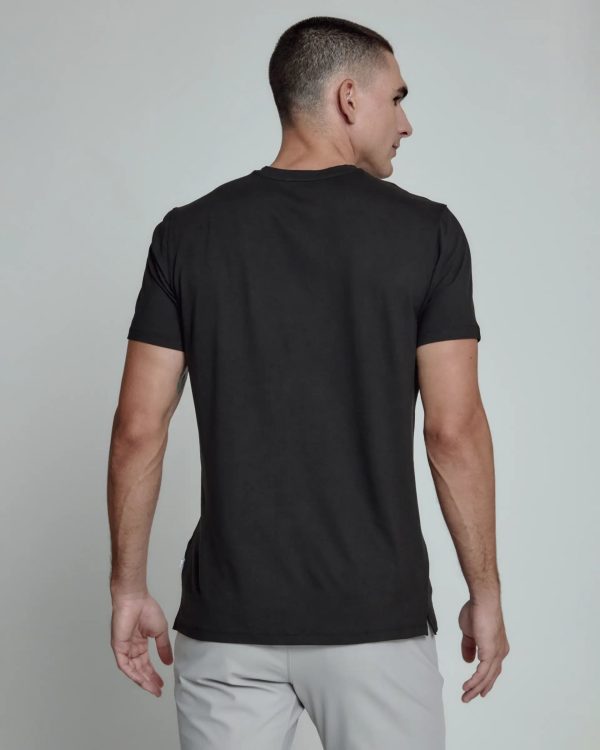 Core V-Neck Tee | Black Online Sale