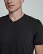 Core V-Neck Tee | Black Online Sale