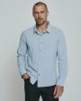 Liberty Long Sleeve Shirt | Dusty Blue For Cheap