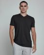 Core V-Neck Tee | Black Online Sale