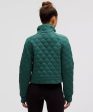 Scuba Oversized Quilted Half Zip | Storm Teal Hot on Sale