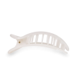 Flat Round Claw Clip | Coconut White Online