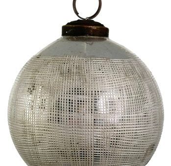 65388 Glass Ball Silver Sale