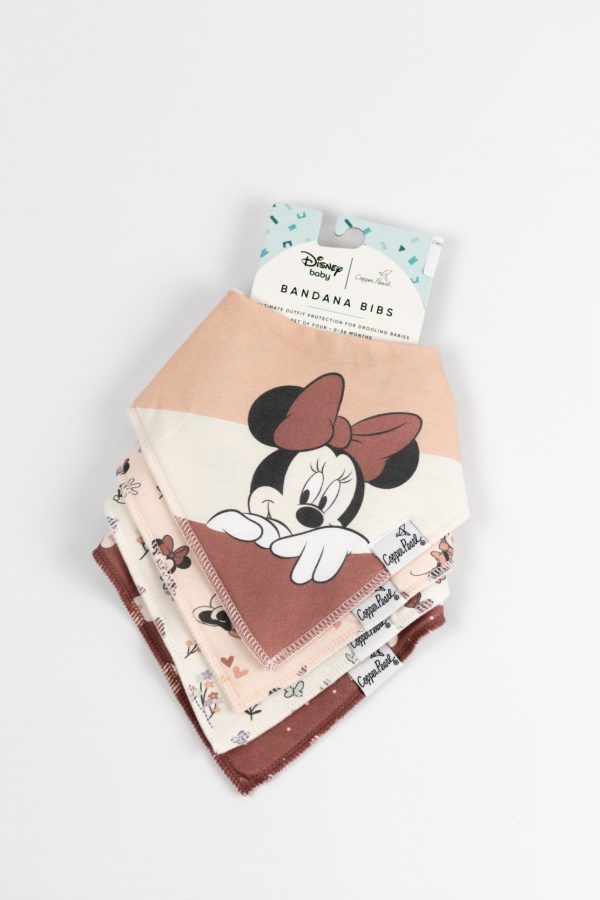 Copper Pearl Bib Set | Minnie Mouse For Discount