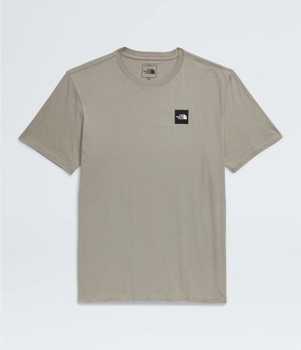 Men s S S Box Logo Tee | Clay Grey Online