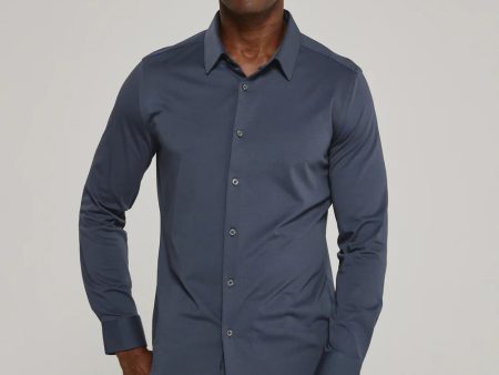 Girona Long Sleeve Shirt | Slate Online Sale