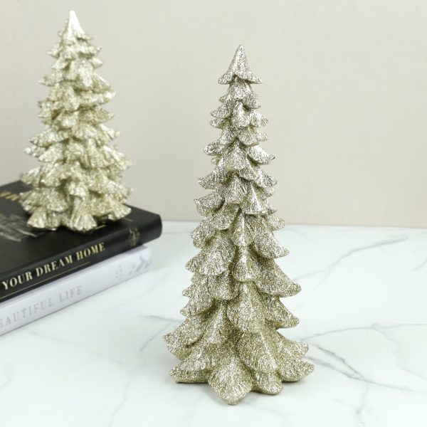 PDOU23-20 11  Gold Glitter Tree Cheap