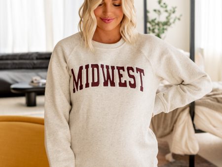 Midwest Sweatshirt | Light Heather Grey Online Sale