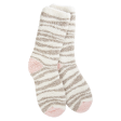 75097 Neutral Zebra Socks Fashion