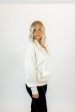 Kennedy Zip Up Pullover | Eggshell For Discount