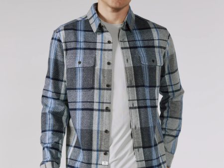 Generation Long Sleeve Shirt | Grey Blue For Cheap