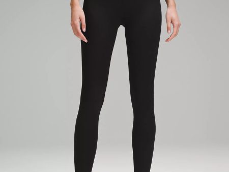 lululemon Align™ Ribbed High Rise Pant 28  | Black Online Sale