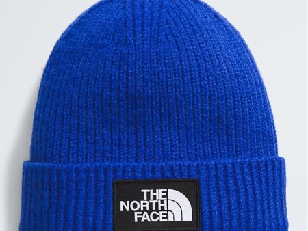 Kids  TNF Box Logo Cuffed Beanie | TNF Blue Discount