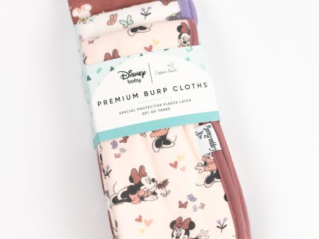 Copper Pearl Burp Cloth Set | Minnie Mouse Online