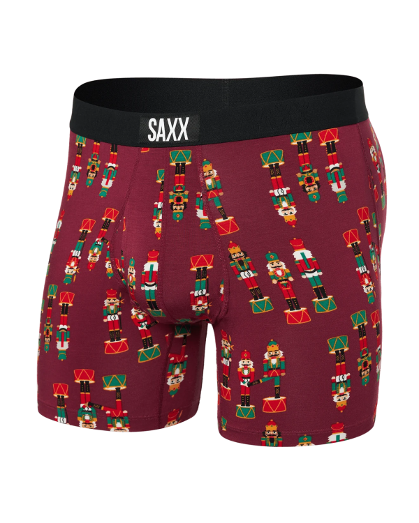 Ultra Super Soft Boxer Brief | Nutcracker Merlot For Discount