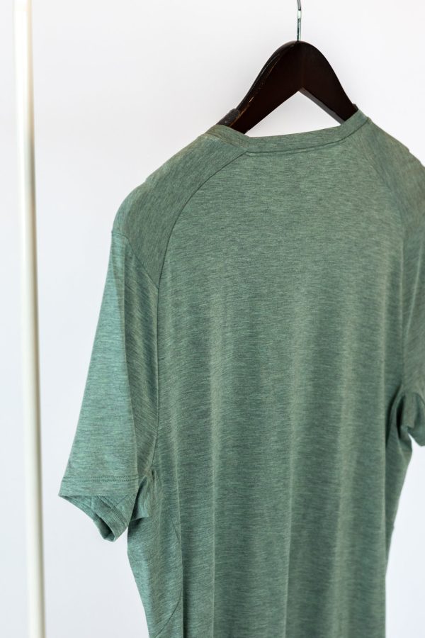 Men s Balancer Short-Sleeve Shirt | Heathered Grey Eucalyptus Online Hot Sale