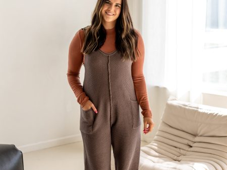 Arleth Knit Jumpsuit | Chocolate Cheap