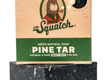 Dr. Squatch Bar Soap | Pine Tar Discount