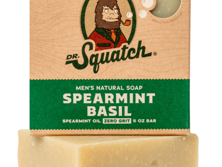 Dr. Squatch Bar Soap | Spearmint Basil Online