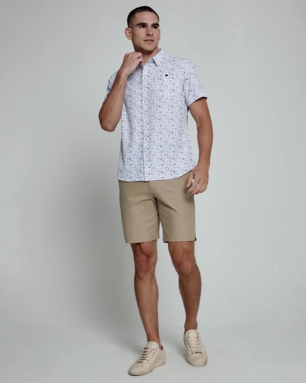 Griffin Short Sleeve Shirt | White Online