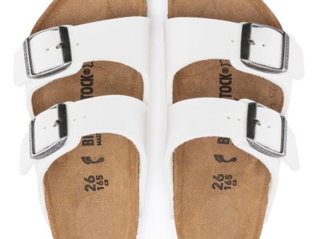 Birkenstock Arizona Kid s Birko-Flor | White Online Hot Sale