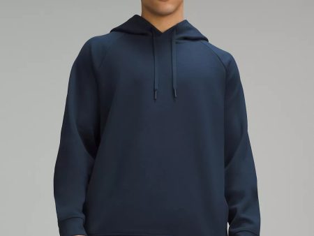 Men s Smooth Spacer Pullover Hoodie | True Navy Fashion