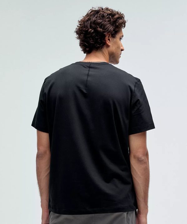 Men s Soft Jersey Short Sleeve Shirt | Black For Cheap